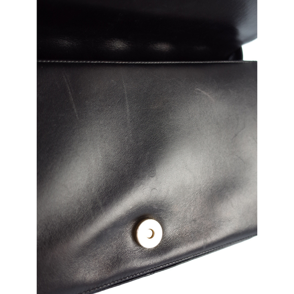 Christian Dior Cannage Shoulder Bag Leather Black - Picture 5 of 8